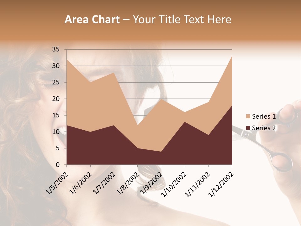 Style Person Screaming PowerPoint Template