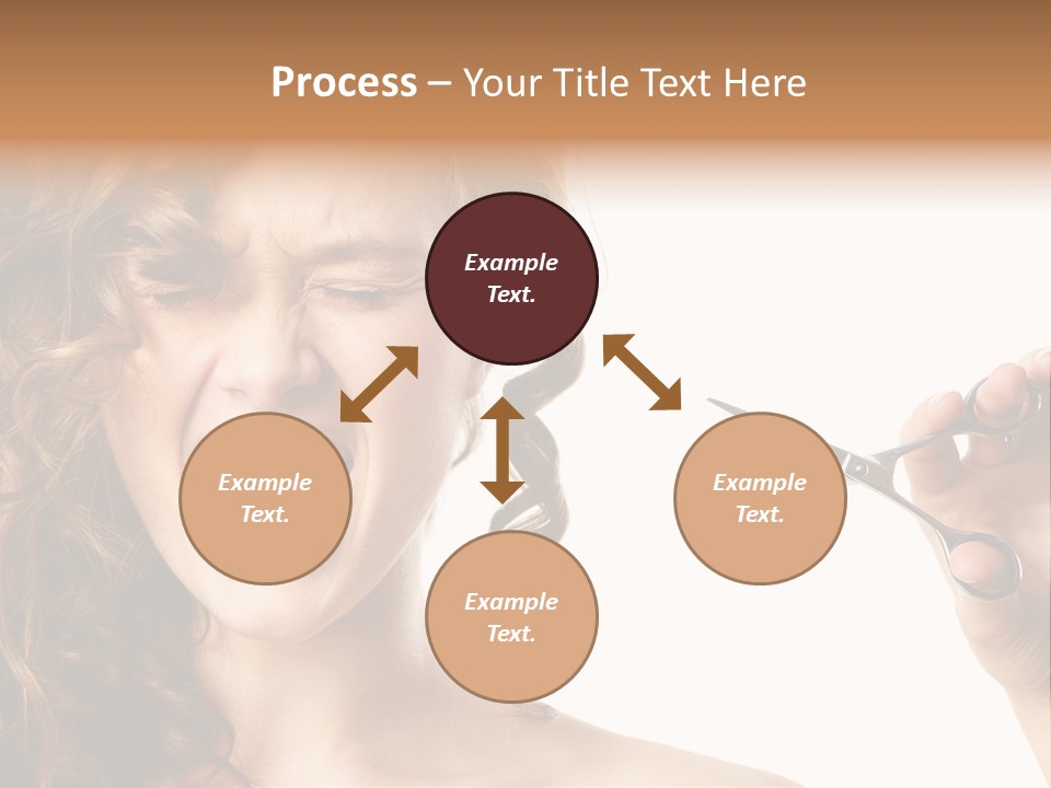 Style Person Screaming PowerPoint Template