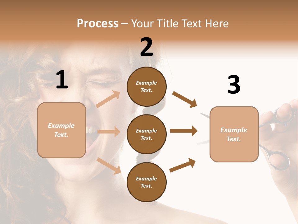 Style Person Screaming PowerPoint Template