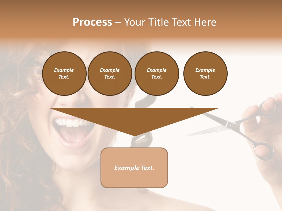 Style Person Screaming PowerPoint Template