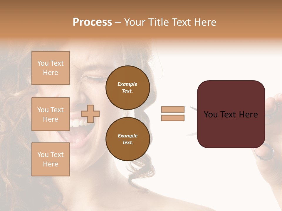 Style Person Screaming PowerPoint Template
