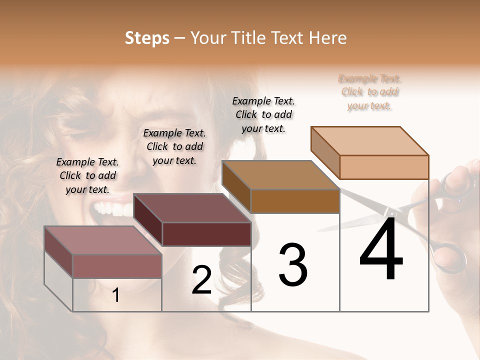 Style Person Screaming PowerPoint Template