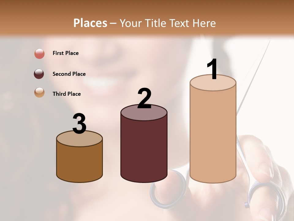 Female Focus Cute PowerPoint Template