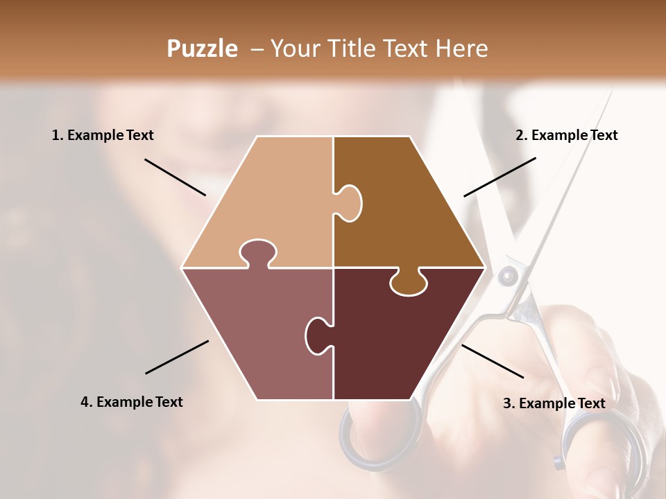 Female Focus Cute PowerPoint Template