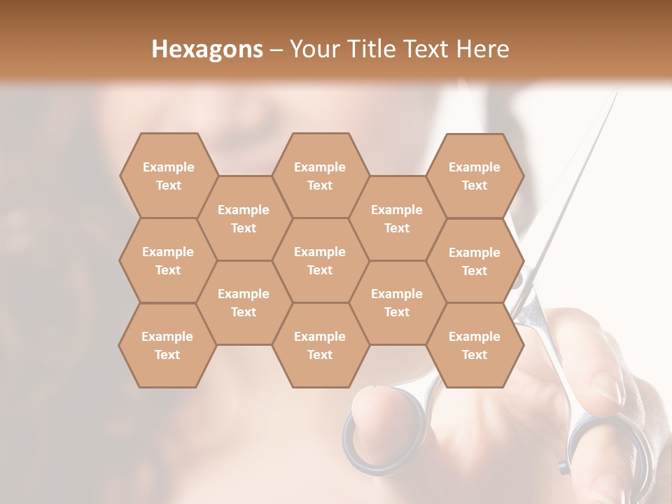 Female Focus Cute PowerPoint Template