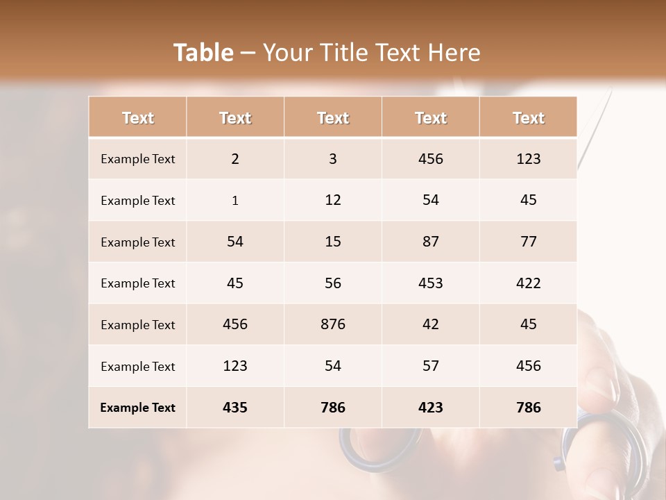 Female Focus Cute PowerPoint Template