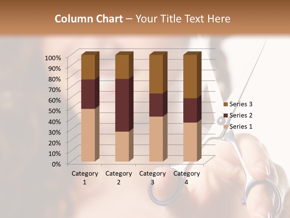 Female Focus Cute PowerPoint Template