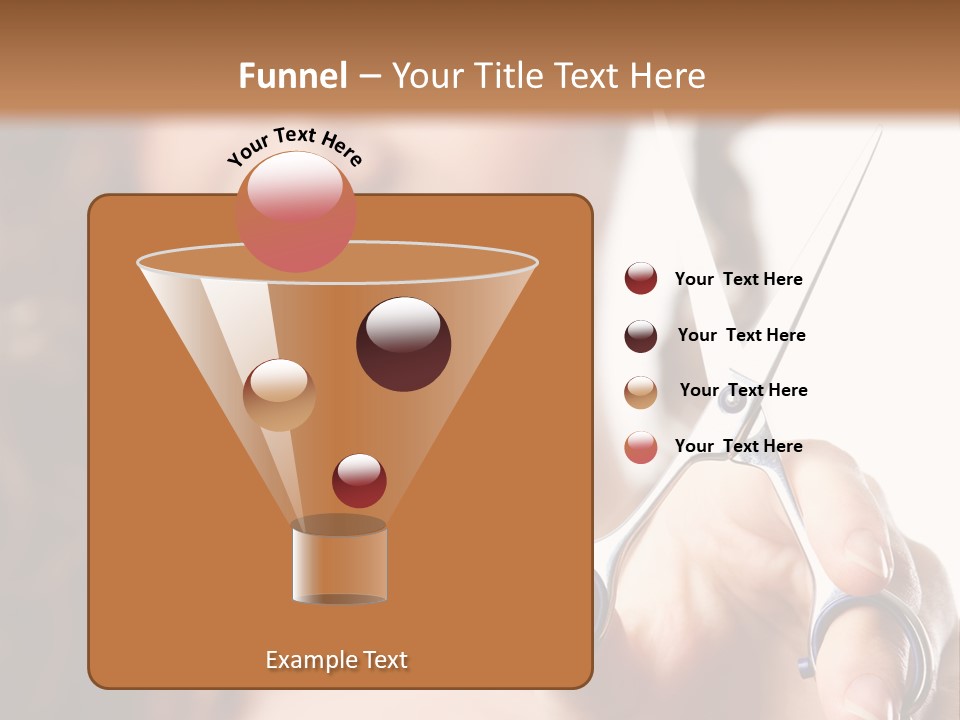 Female Focus Cute PowerPoint Template