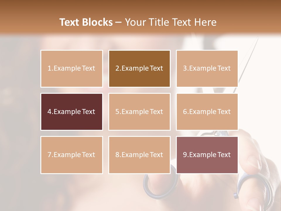 Female Focus Cute PowerPoint Template