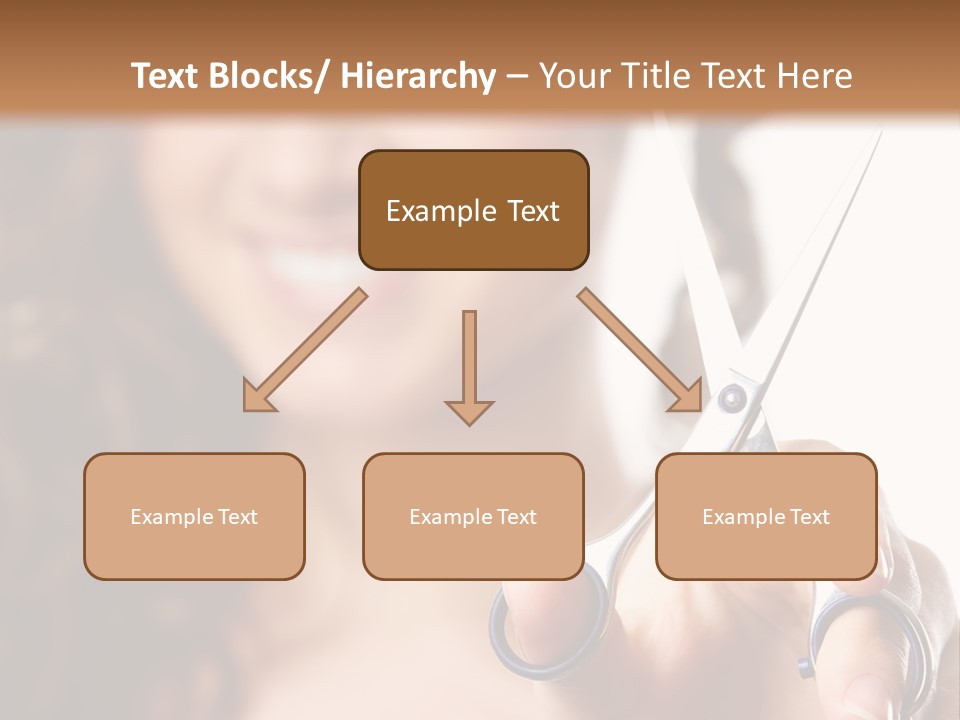 Female Focus Cute PowerPoint Template