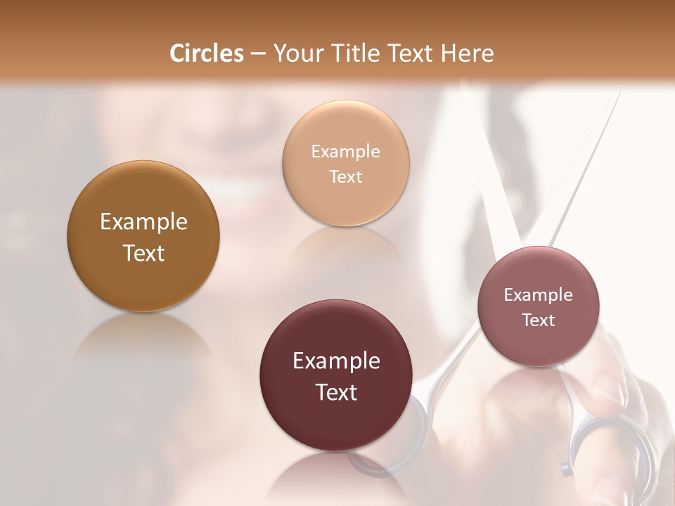 Female Focus Cute PowerPoint Template