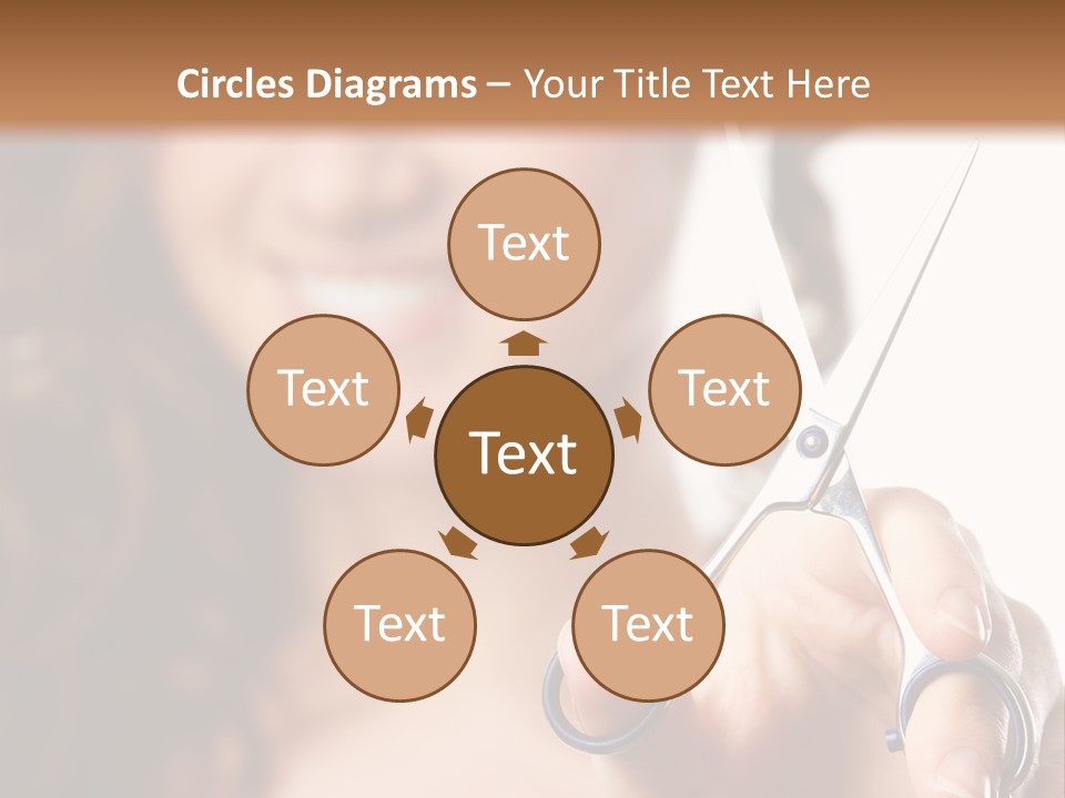 Female Focus Cute PowerPoint Template