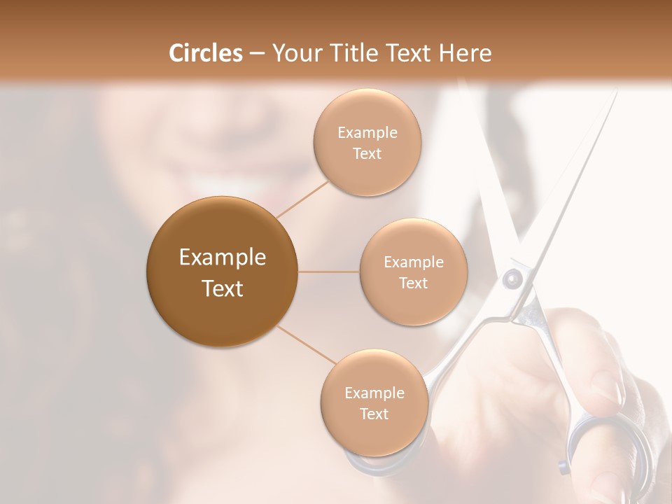 Female Focus Cute PowerPoint Template