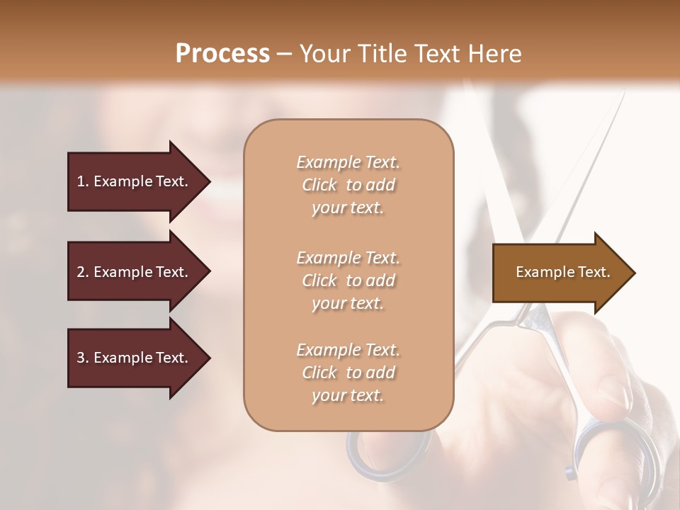 Female Focus Cute PowerPoint Template