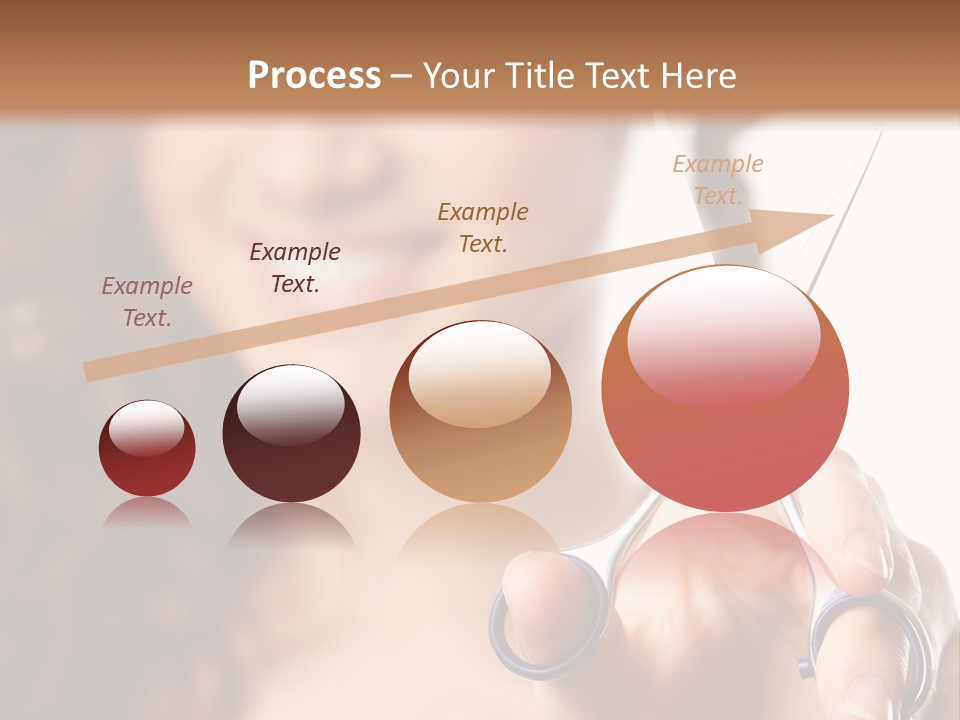 Female Focus Cute PowerPoint Template