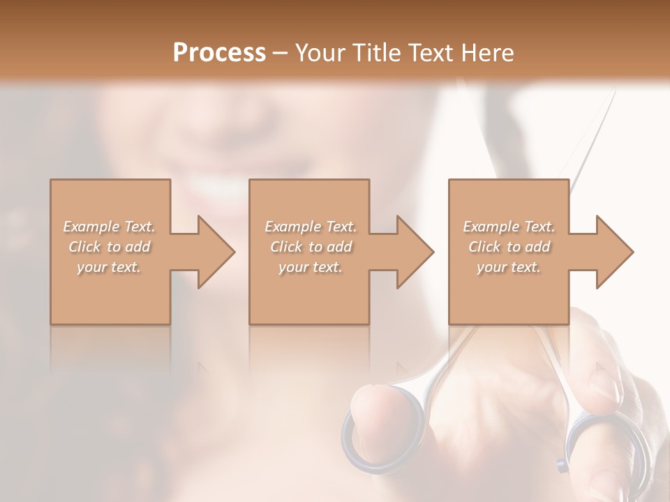 Female Focus Cute PowerPoint Template