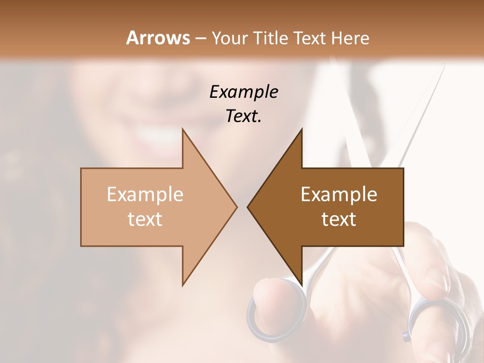 Female Focus Cute PowerPoint Template