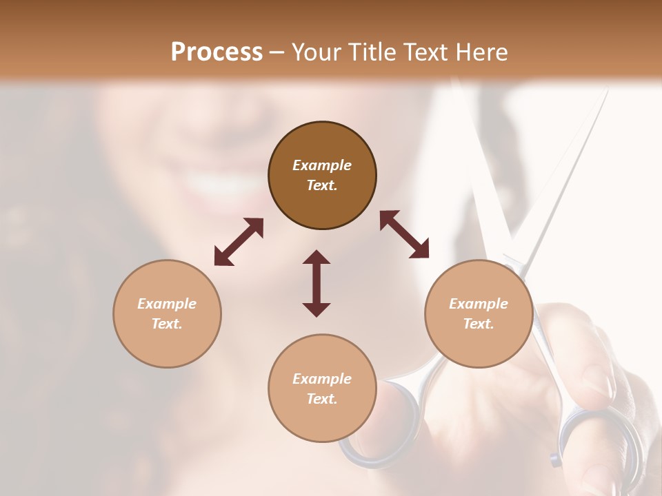 Female Focus Cute PowerPoint Template
