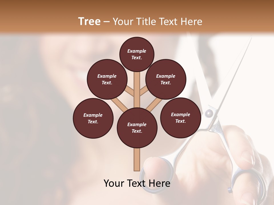 Female Focus Cute PowerPoint Template