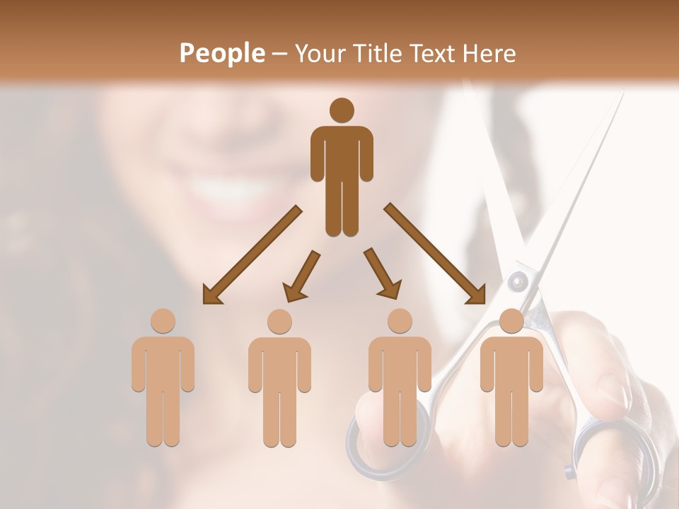 Female Focus Cute PowerPoint Template