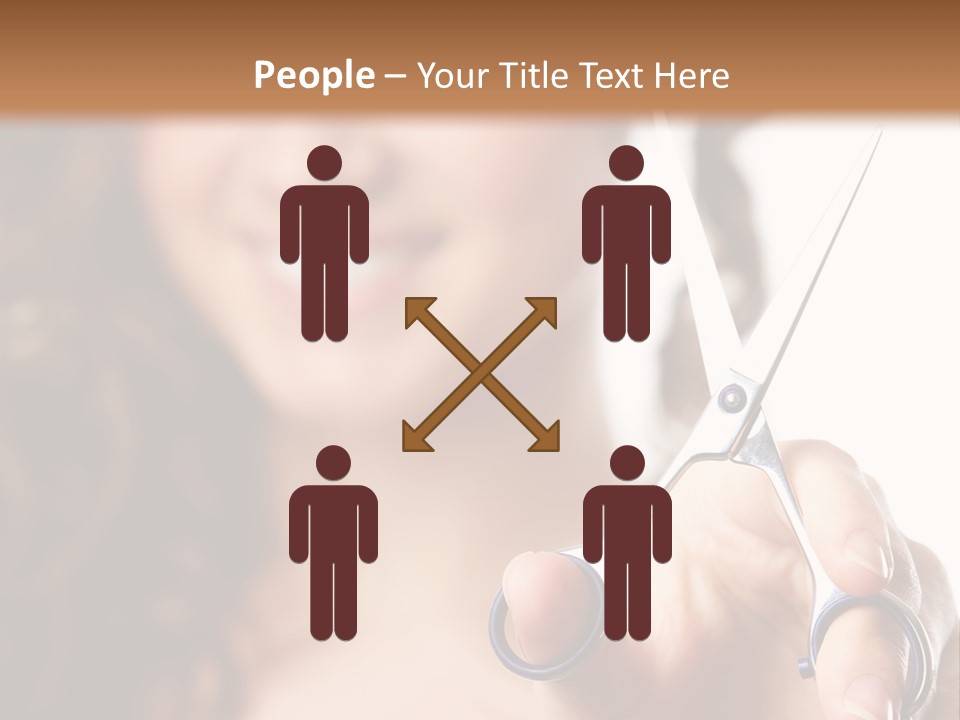 Female Focus Cute PowerPoint Template