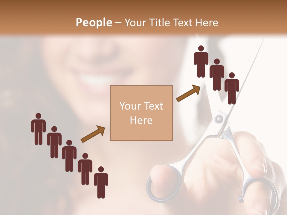 Female Focus Cute PowerPoint Template