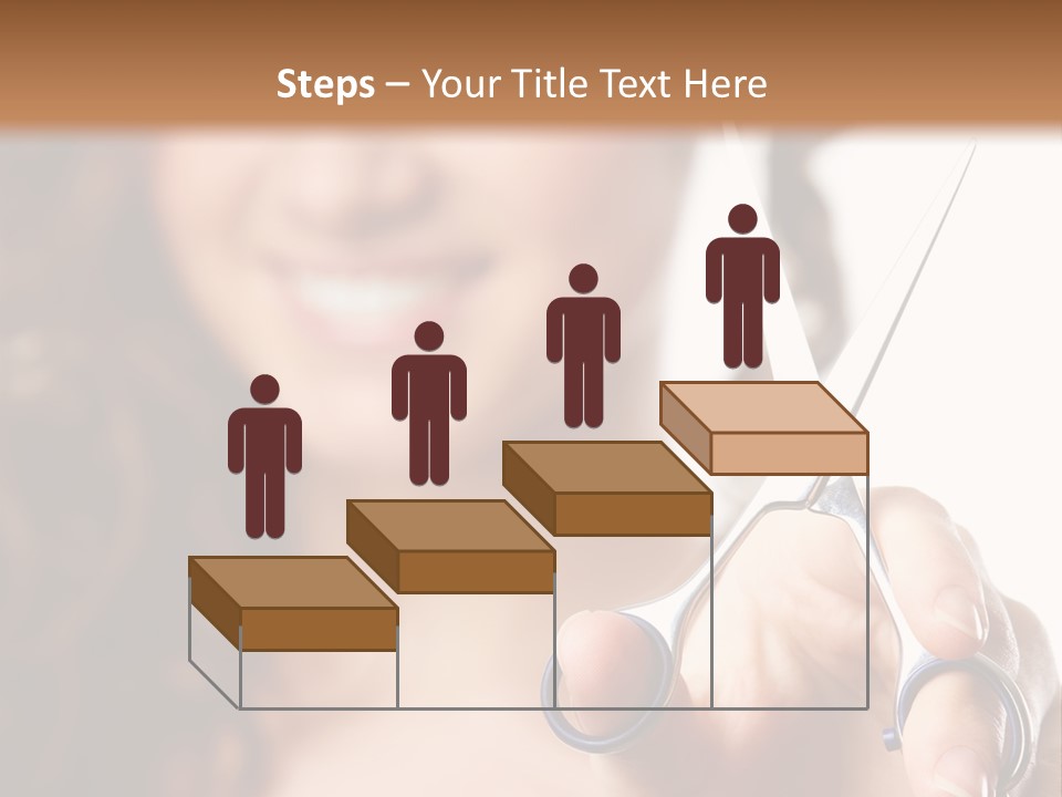 Female Focus Cute PowerPoint Template