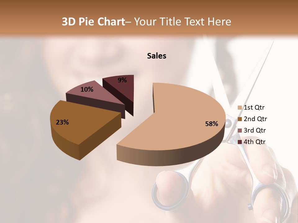 Female Focus Cute PowerPoint Template