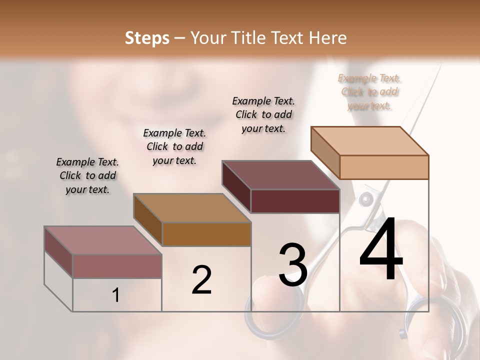 Female Focus Cute PowerPoint Template