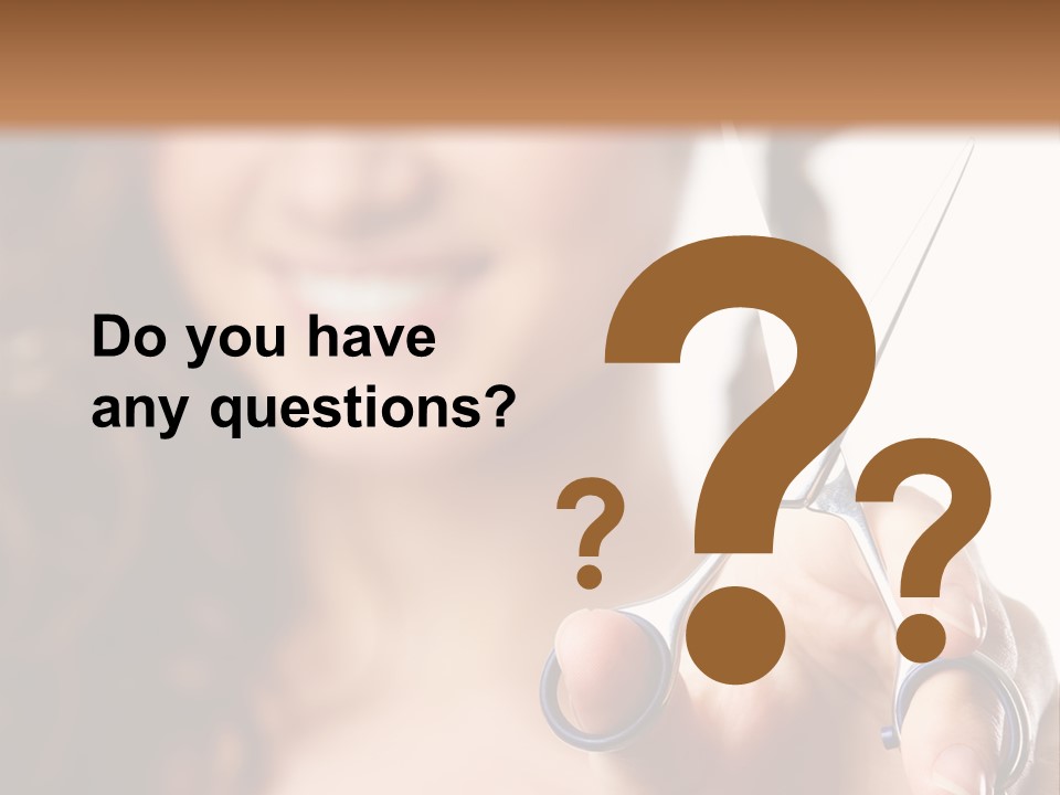 Female Focus Cute PowerPoint Template