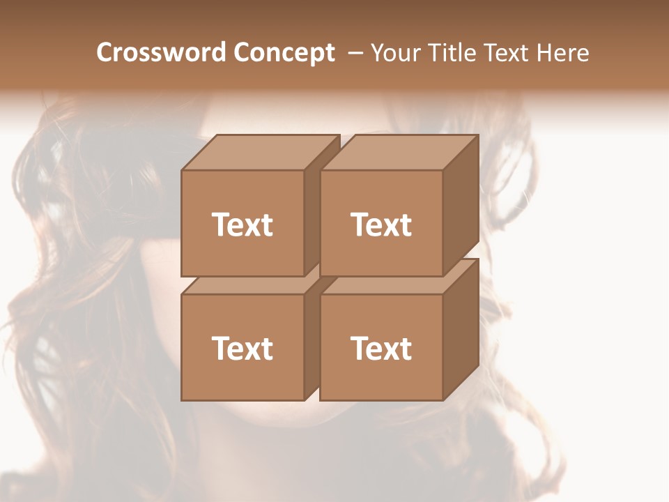Mouth Blind Secret PowerPoint Template