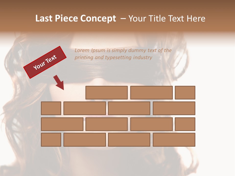 Mouth Blind Secret PowerPoint Template