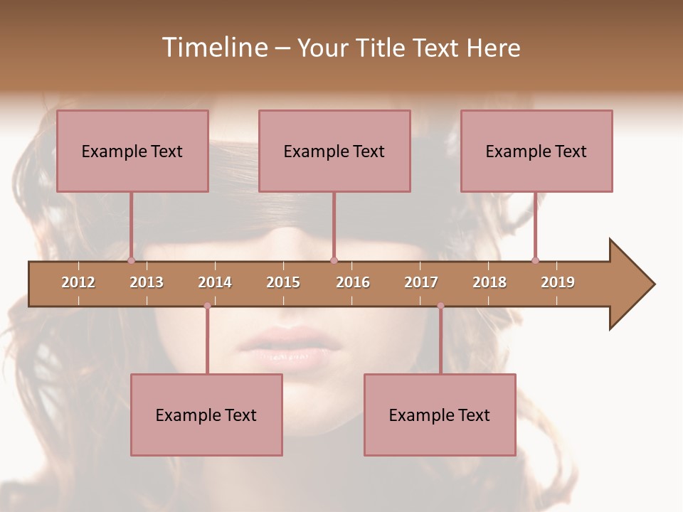Mouth Blind Secret PowerPoint Template