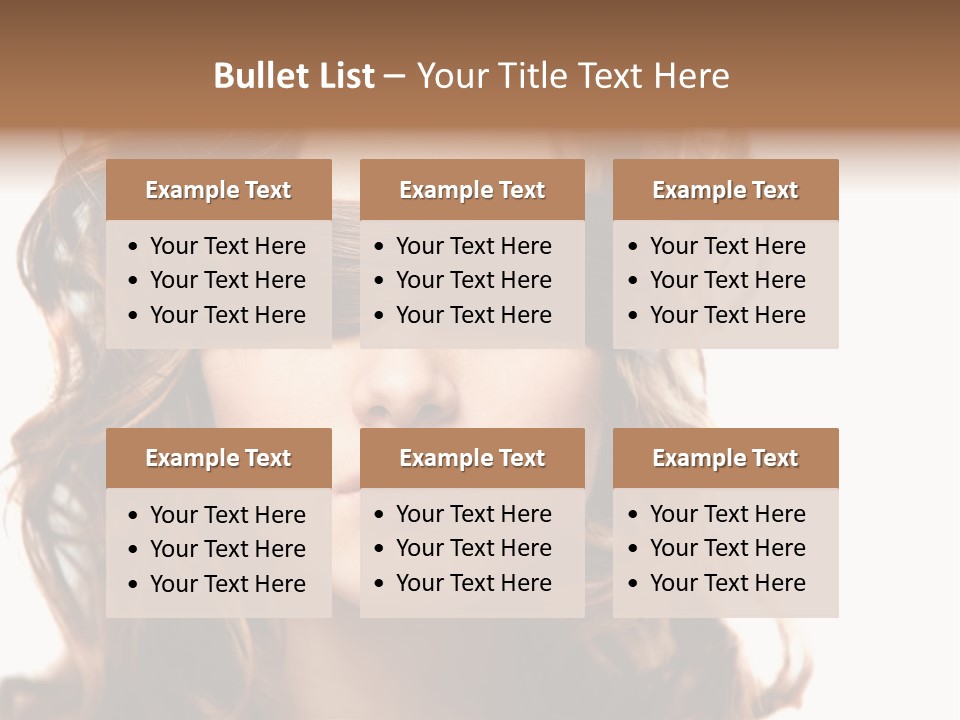 Mouth Blind Secret PowerPoint Template