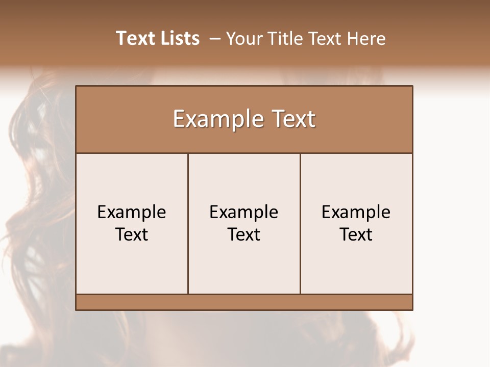 Mouth Blind Secret PowerPoint Template