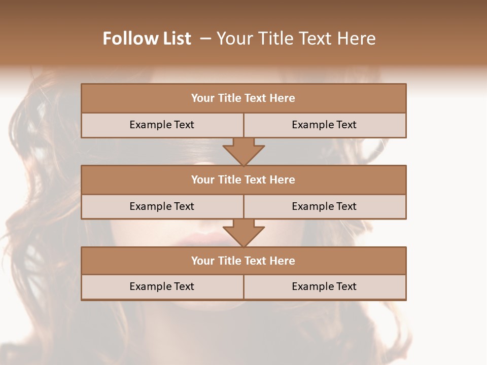 Mouth Blind Secret PowerPoint Template