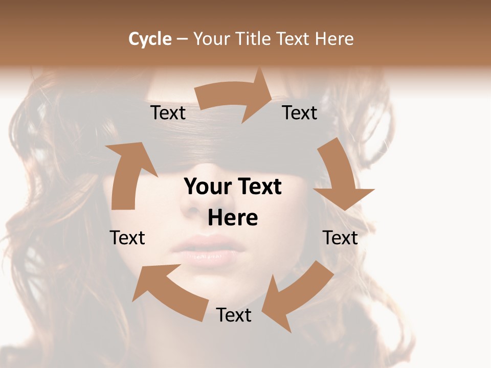 Mouth Blind Secret PowerPoint Template