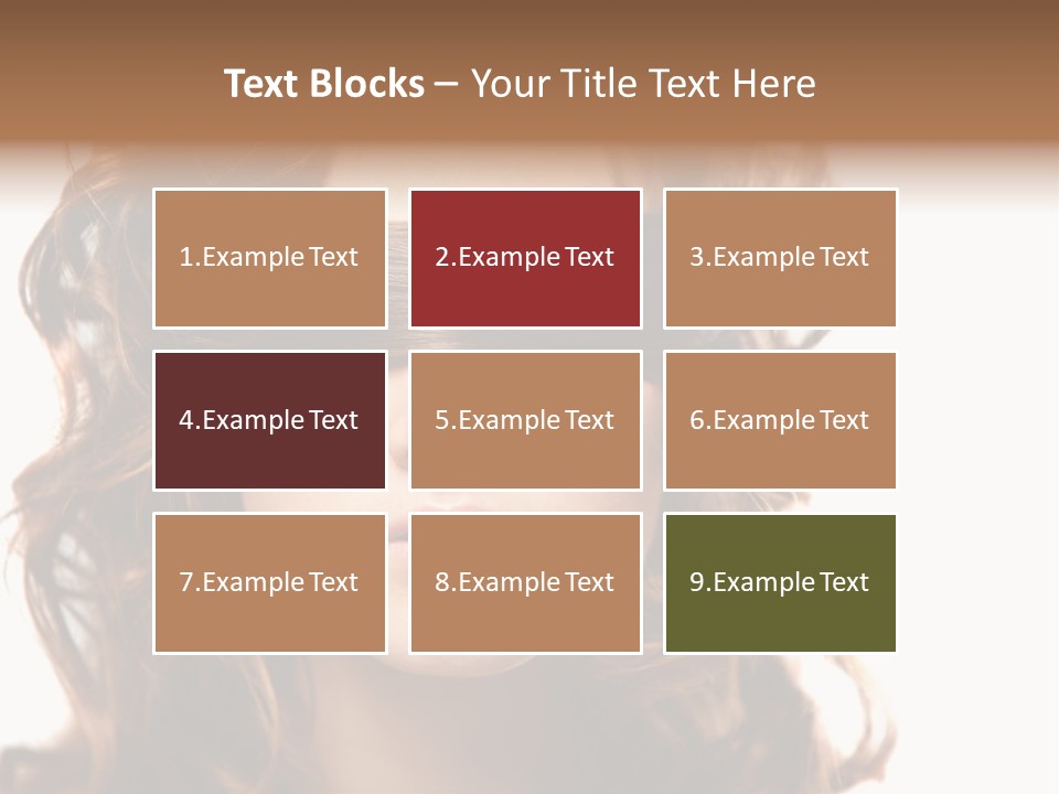 Mouth Blind Secret PowerPoint Template