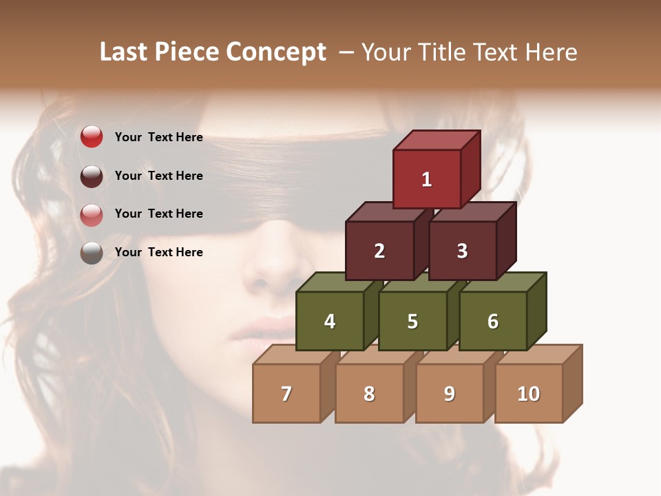 Mouth Blind Secret PowerPoint Template