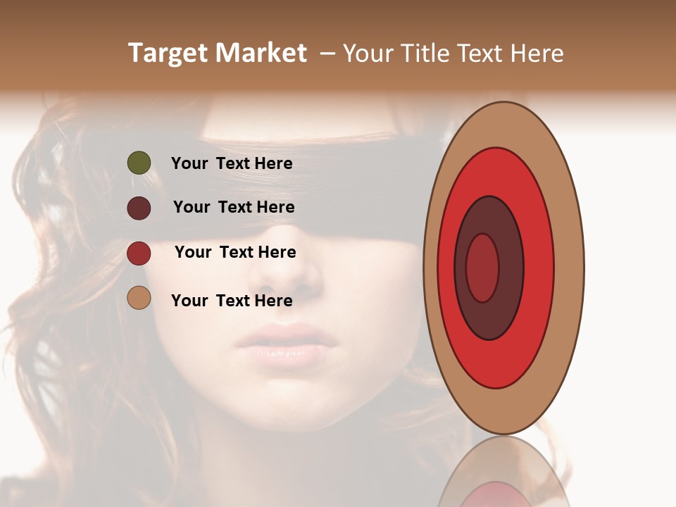 Mouth Blind Secret PowerPoint Template