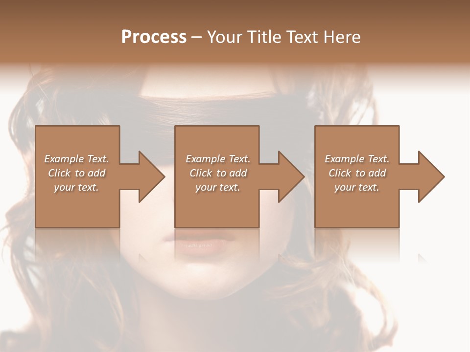 Mouth Blind Secret PowerPoint Template