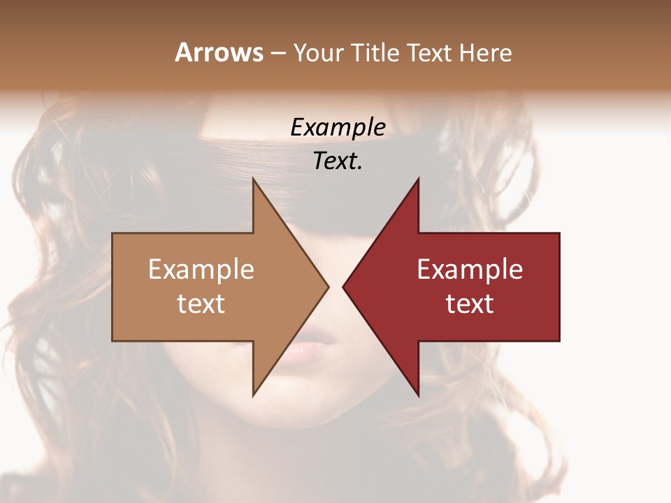 Mouth Blind Secret PowerPoint Template