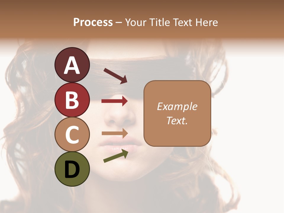 Mouth Blind Secret PowerPoint Template