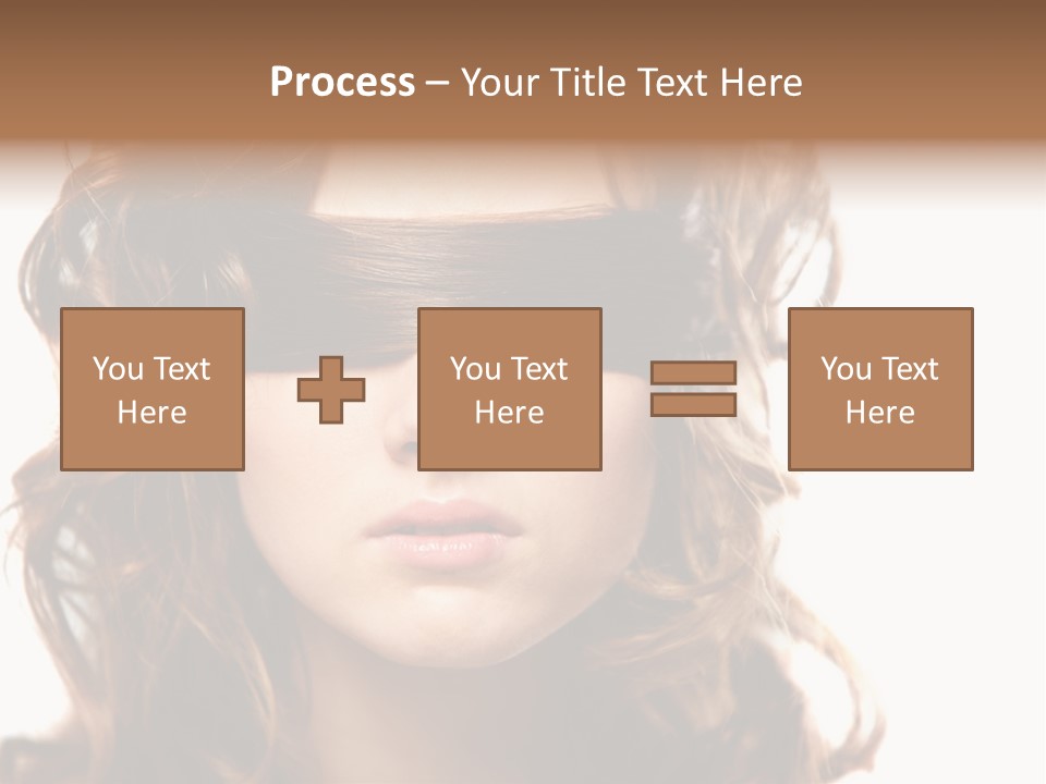 Mouth Blind Secret PowerPoint Template