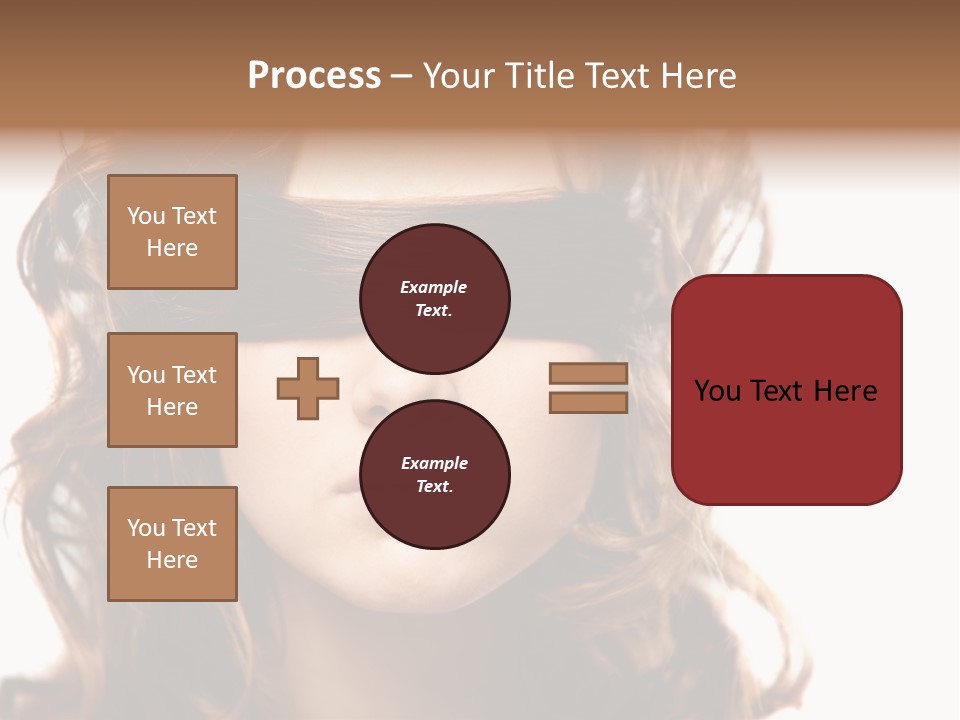 Mouth Blind Secret PowerPoint Template