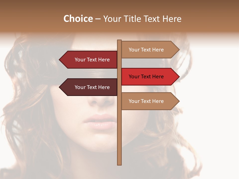 Mouth Blind Secret PowerPoint Template