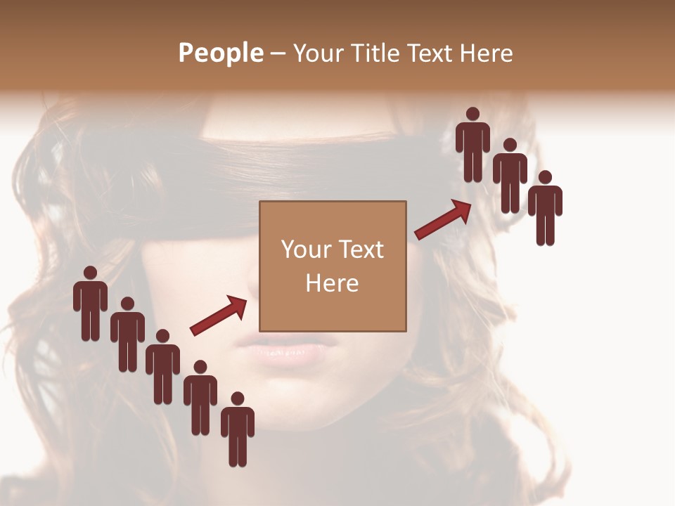 Mouth Blind Secret PowerPoint Template
