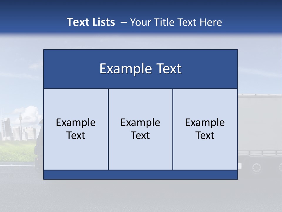 List Member Time PowerPoint Template