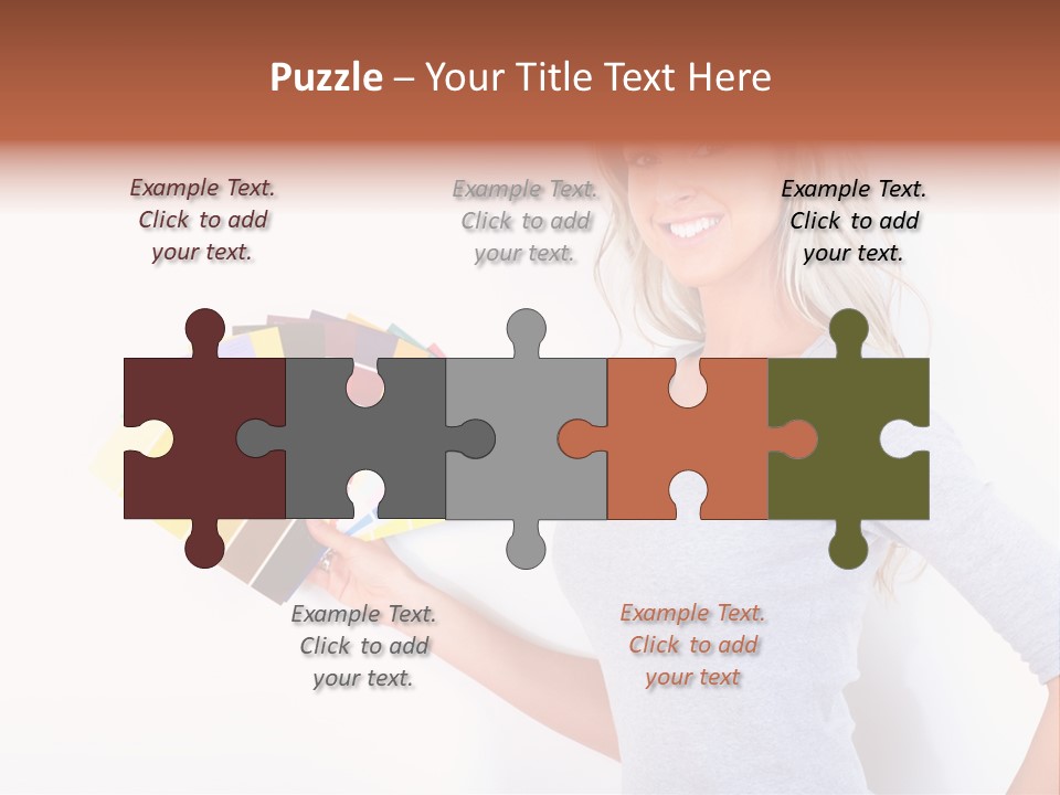 Decoration Happy Residential PowerPoint Template