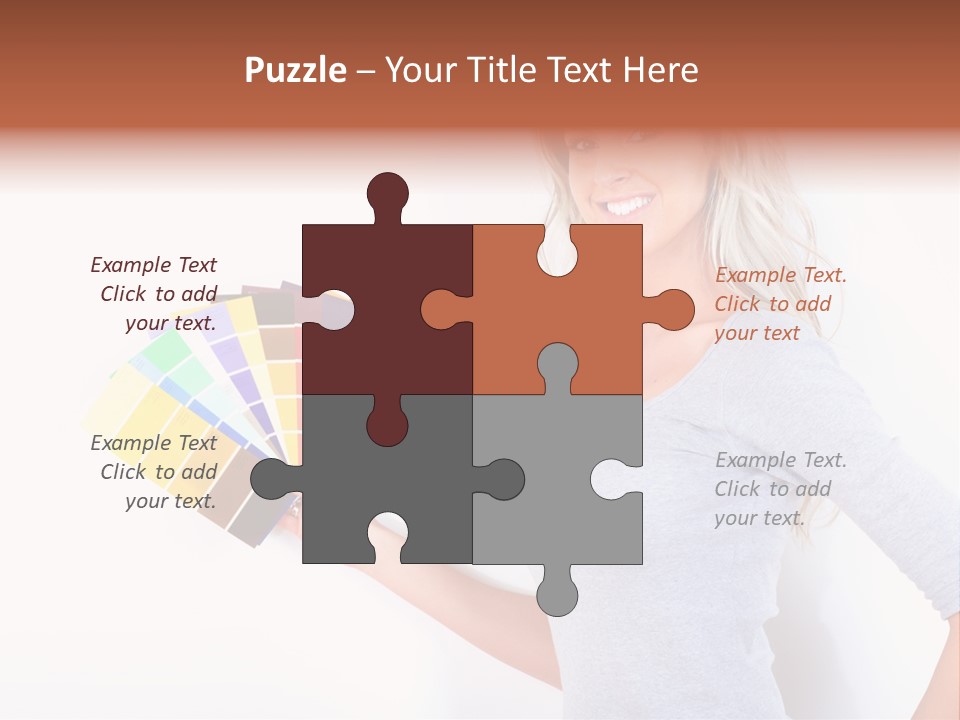 Decoration Happy Residential PowerPoint Template